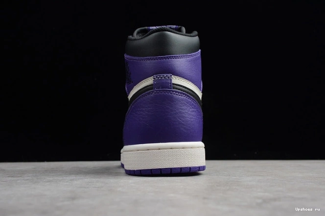Purple' Retro 'Court Jordan 555088-501 High 1 OG Air 0720